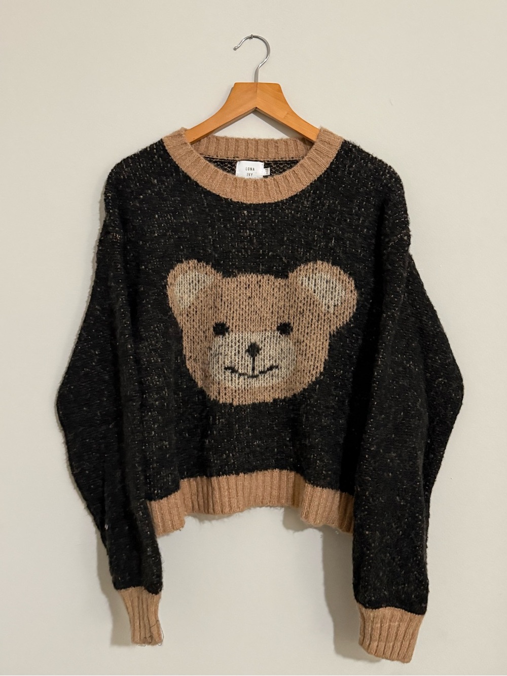 Teddy Bear Crewneck Sweater